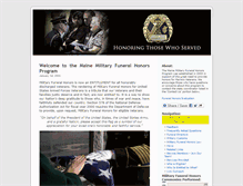 Tablet Screenshot of funeralhonors.org